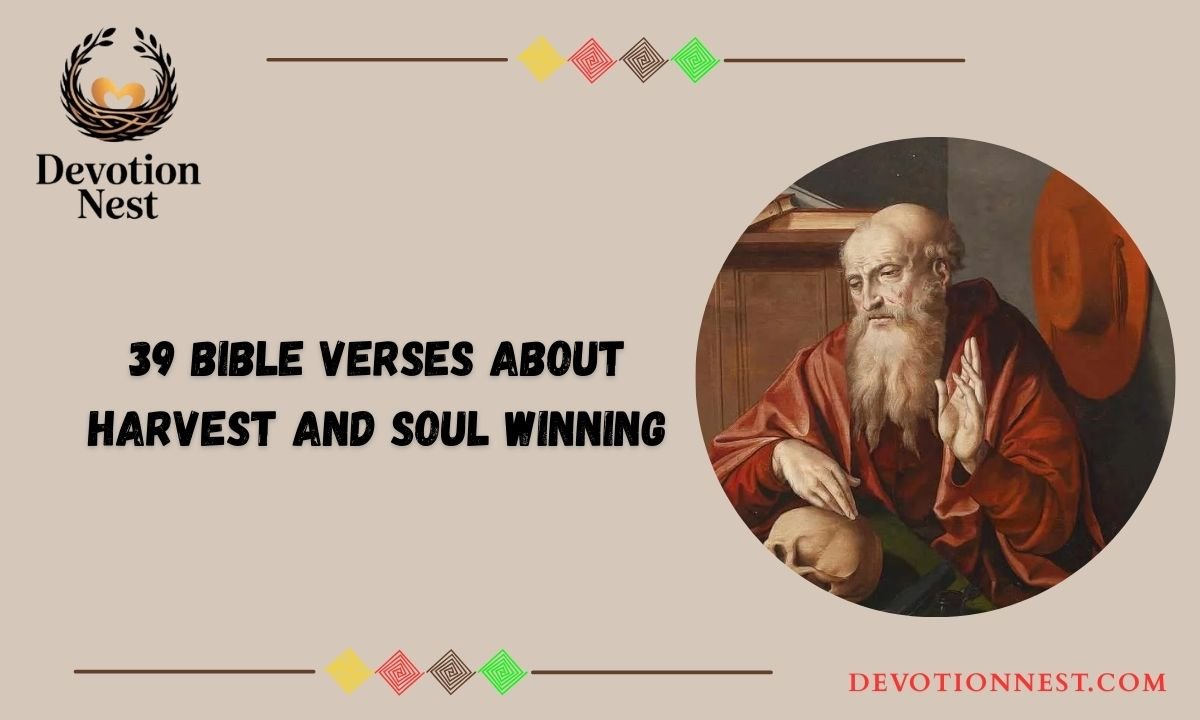 39 Bible Verses About Harvest and Soul Winning