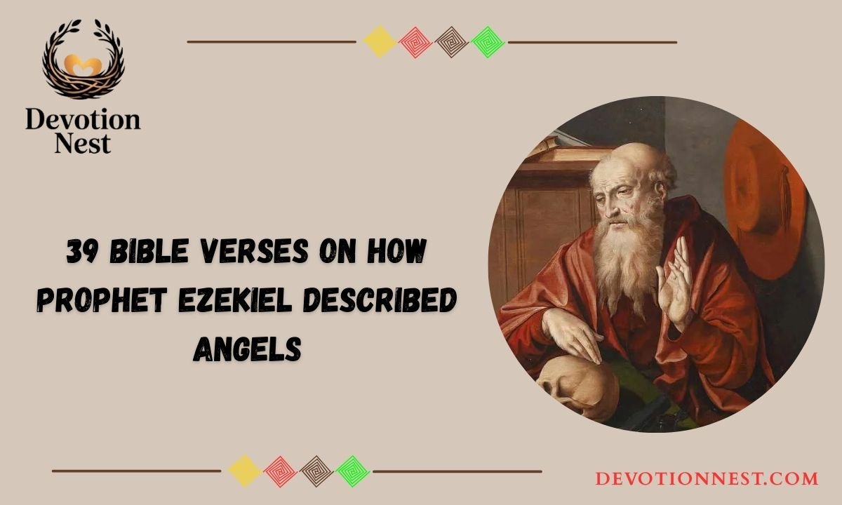 39 Bible Verses On How Prophet Ezekiel Described Angels