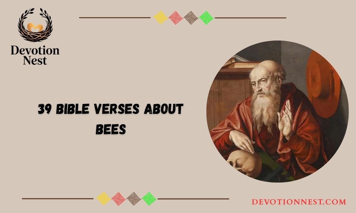 39 Bible Verses About Bees