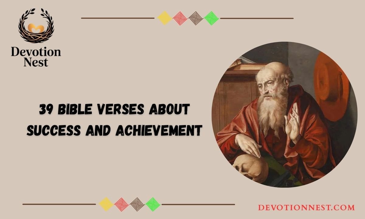 39 Bible Verses About Success and Achievement