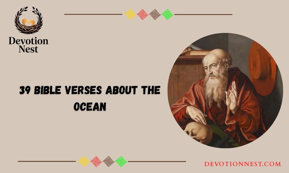 39 Bible Verses About The Ocean