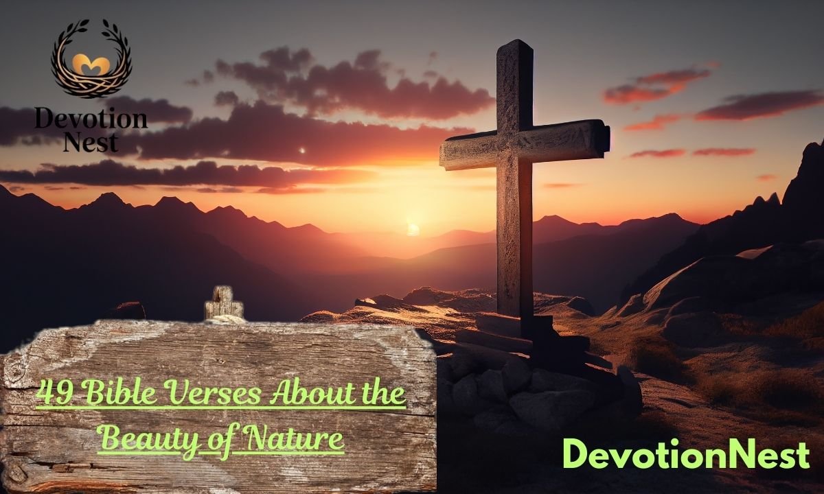 49 Bible Verses About the Beauty of Nature