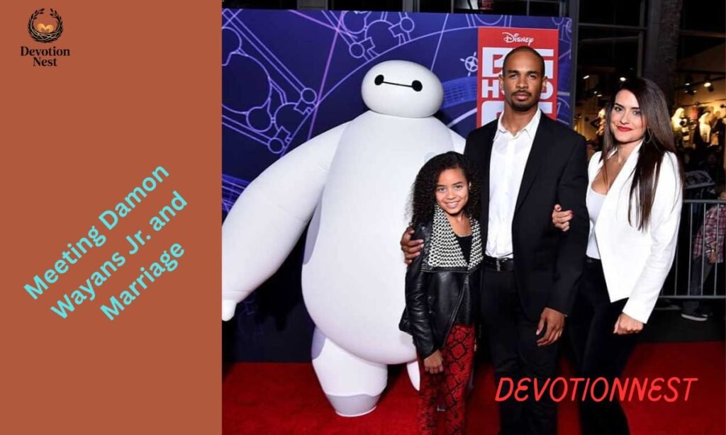 Meeting Damon Wayans Jr. and Marriage