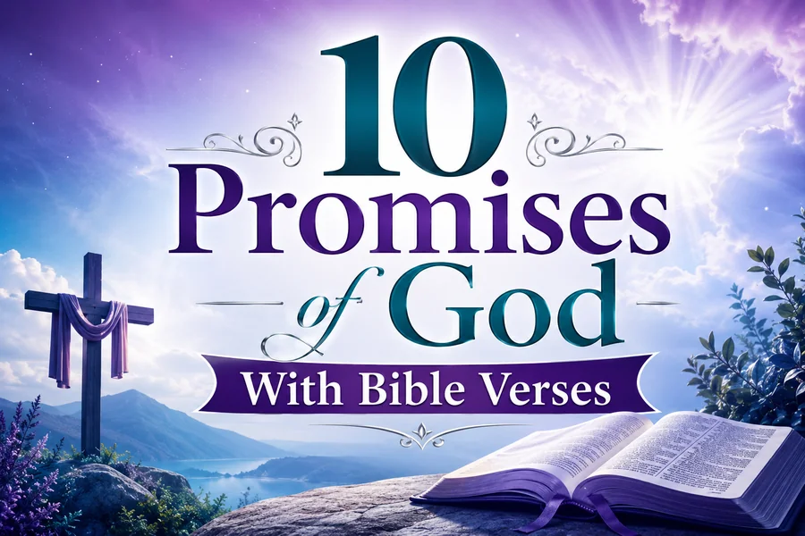 10 Promises of God With Bible Verses